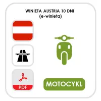 Austria 10 dni - motocykl (e-winieta)
